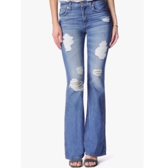 NEW 7 For All Mankind High Waisted Vintage Bootcut Jeans women’s size 27 - Picture 1 of 12